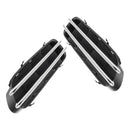 Pair Wing Fender Grille Cover Panel For BMW 5 Series E39 E60 E61 M5 51137896850