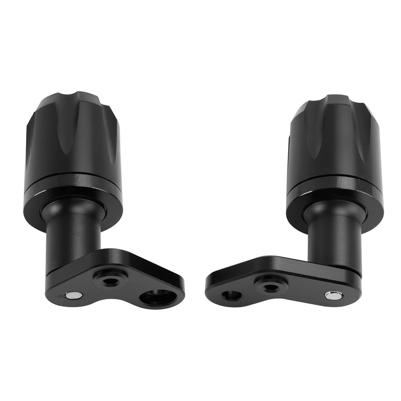 Aluminum Frame Crash Slider Protection Black For Kawasaki Zx-6R Zx 6R 2024-2025