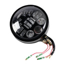 Multifunctional Beam Headlight Lamp Custom Black