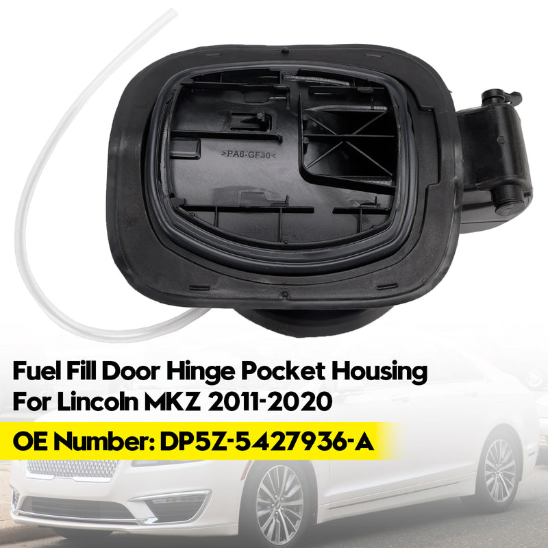 Fuel Door Hinge Filler Pocket Housing DP5Z-5427936-A For Lincoln MKZ 2011-2020
