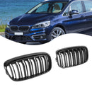 BMW 2 Series Gran Tourer F45 F46 2015-2018 Gloss Black Front Grill Grille
