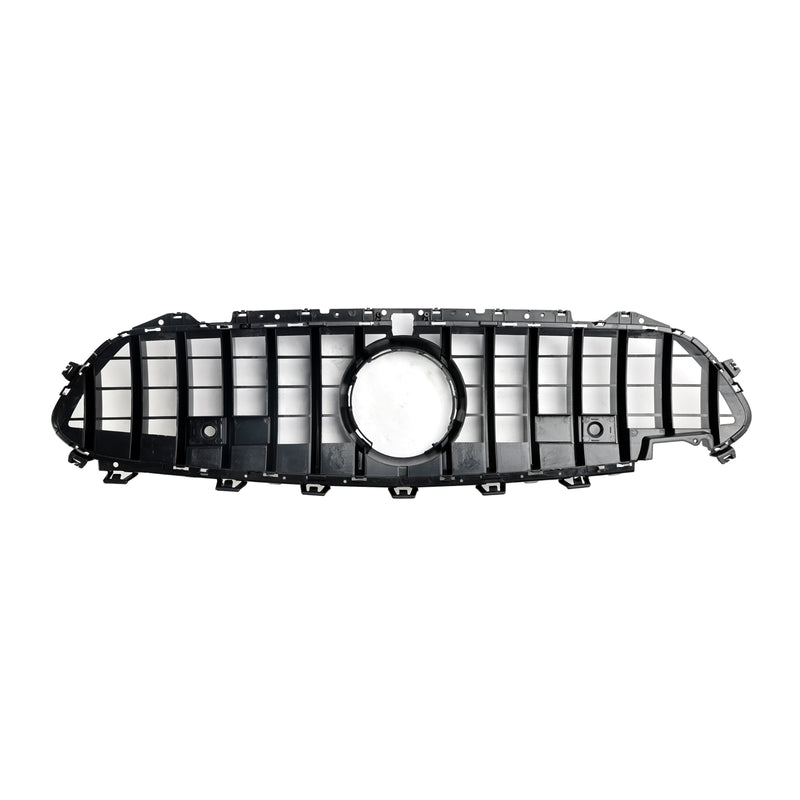 Black Front Bumper Grill Grille Fit Mercedes CLS C257 W257 Coupe 2018-2024