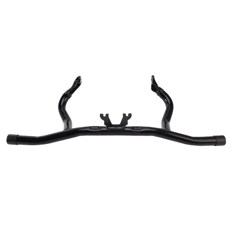Engine Guard Crash Bar Frame Protector Bumper Black For Glide Flht Flhx 24-25