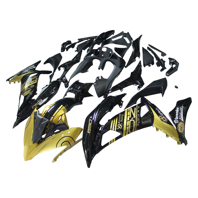 Kawasaki ER6F/Ninja650R 2017-2019 Fairing Kit Bodywork Plastic ABS