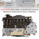 Sierra 1500 Flat 6L80 6L80E Valve Body+Transmission Control Module &Solenoid