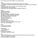 Lexus LS400 SC400 1993-1998 Idle Air Control Valve IACV 22270-50020