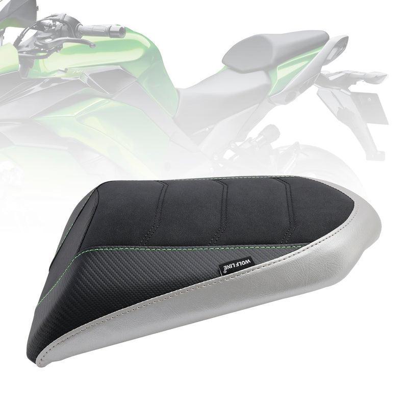 Rear Passenger Seat Pillion Saddle Flat For KAWASAKI Ninja 1000SX 2022-2023 Green