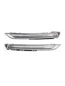 Pair LED Fog DRL Daytime Running Lights For Porsche Cayenne 958 2015-2017