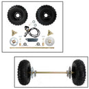 29" Rear Axle Assembly Complete Wheel Hub Kit for Go Kart Quad Trike Drift Bikes
