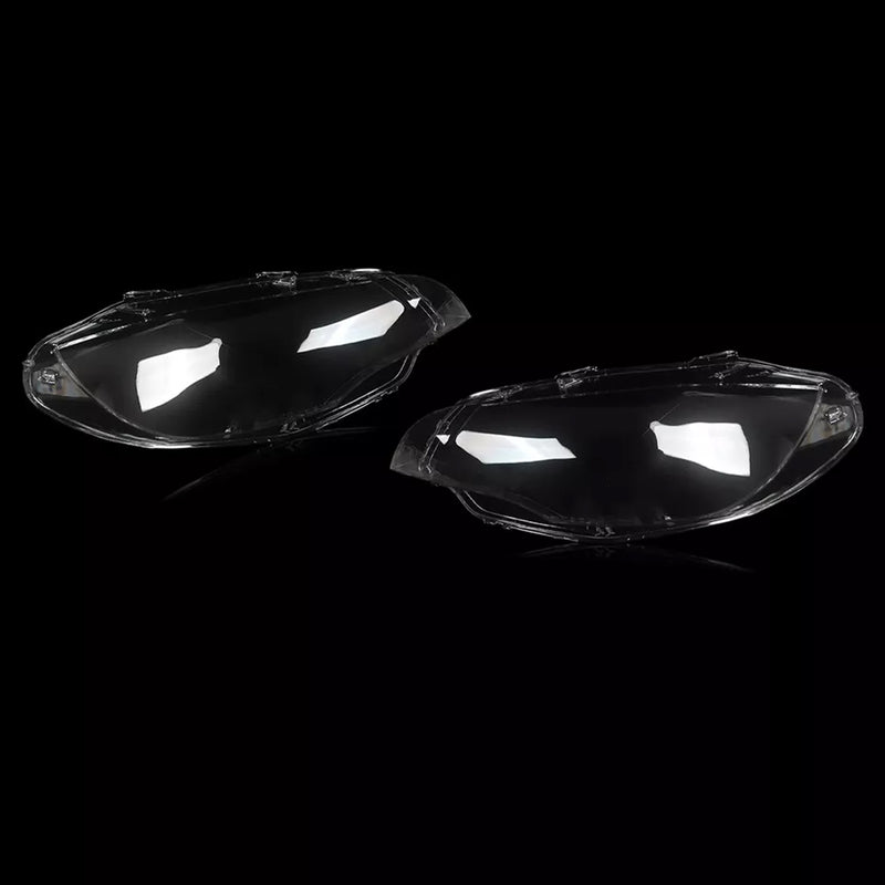 2PCS Clear Headlight Lens Cover Headlamp Left+Right For BMW E71 X6 2008-2014