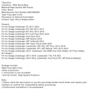 Right Side Fog Light Cover For Dodge Challenger 2015-2022 68259660AA