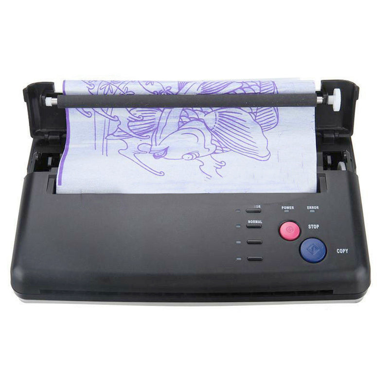 Machine Thermal Stencil Paper Maker Black Tattoo Transfer Copier Printer