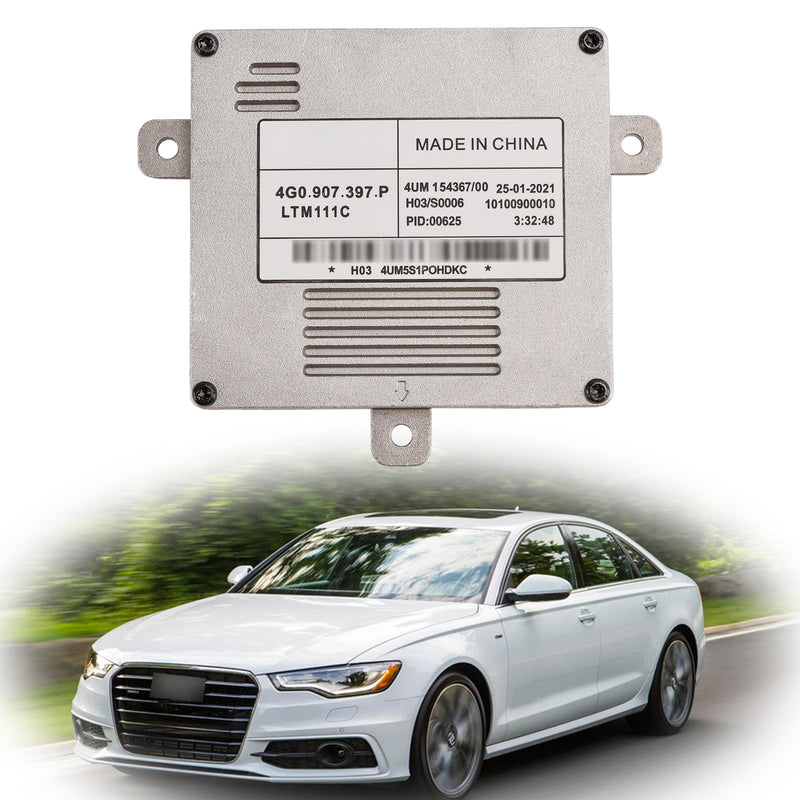LED Headlight Driver Ballast Module Control Unit 4G0.907.397.P For Audi