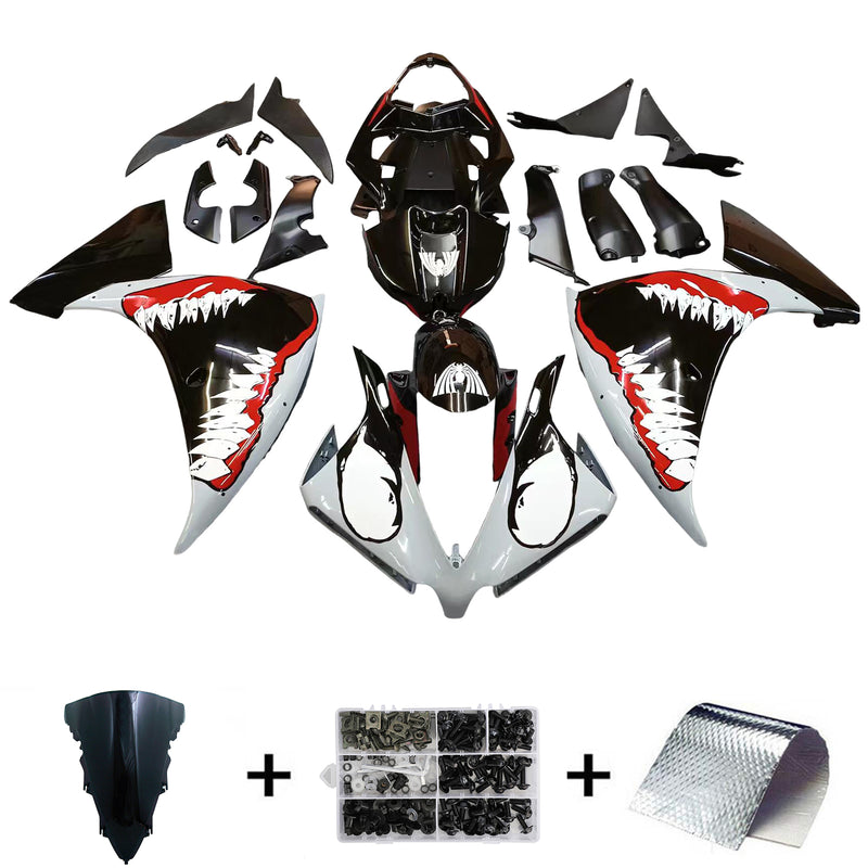 Amotopart Yamaha YZF 1000 R1 2009-2011 Fairing Kit Bodywork Plastic ABS