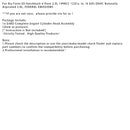 Kia Forte EX Sedan 4-Door 2.0L 1998CC G4KD Complete Engine Cylinder Head Assembly