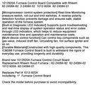 1012920A Furnace Control Board Compatible with Rheem 62-24084-82 2-24084-02