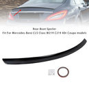Gloss Black Rear Boot Spoiler For Mercedes-Benz CLS-Class W219 AMG Style 05-10