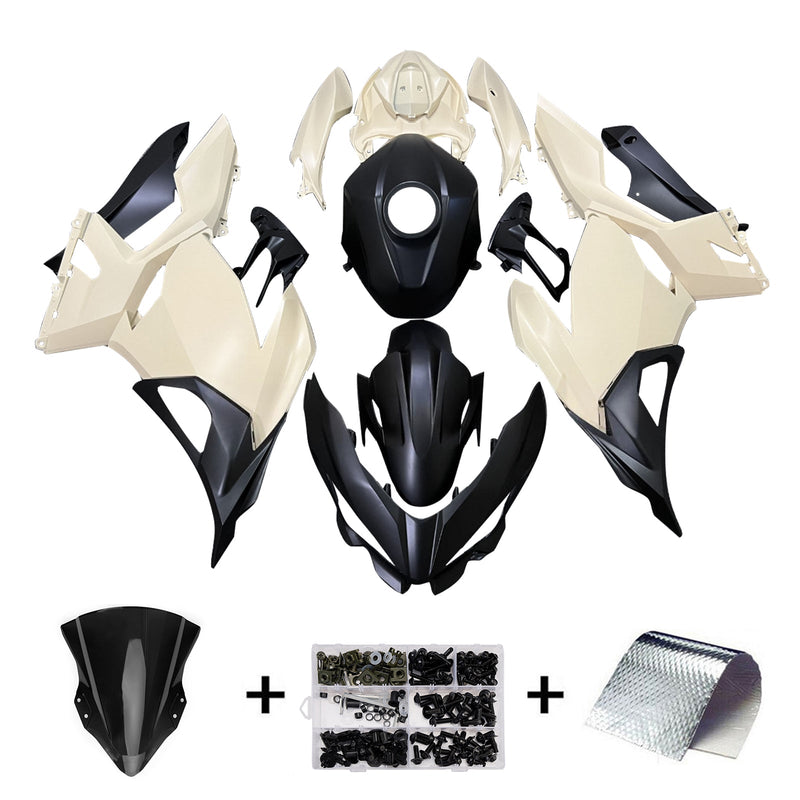 Injection Fairing Kit Bodywork Plastic ABS fit For Kawasaki EX400 Ninja400 2018-2024