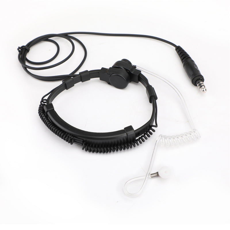 7.1mm Plug Tactical Throat Tube Headset 6Pin U94 PTT For STP8040 STP8080 STP9000