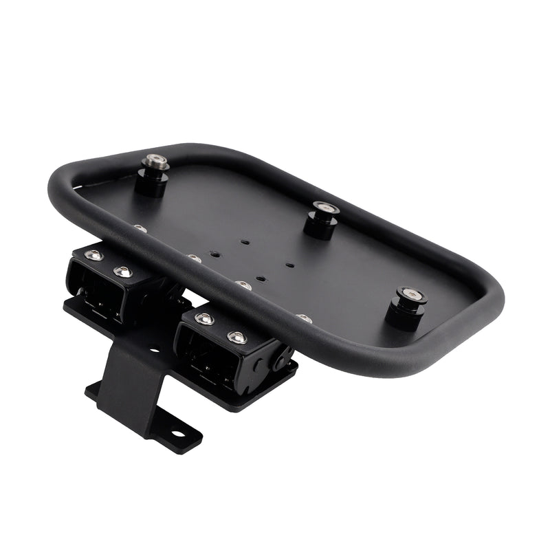 Luggage Rack Side Saddle Bag Mount Bracket Black For Honda Ct125 Huntercub 20-24