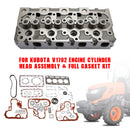 Cylinder Head+ Gasket Kit For Kubota V1702 V1702B Engine Bobcat 733 743 Loader