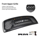 Front Bumper Grill Grille Fit Dodge RAM 1500/2500/3500 2002-2005 Rebel Style
