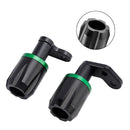 Cnc Anti-Crash Frame Sliders Protector Green For Kawasaki Zx-6R Zx 6R 2024-2025