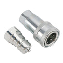 3/8" NPT ISO 7241-A Quick Disconnect Hydraulic Couplings / Couplers