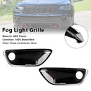 2PCS Front Fog Light Lamp Bezel 68261711AA Fit Jeep Grand Cherokee 2016-2020