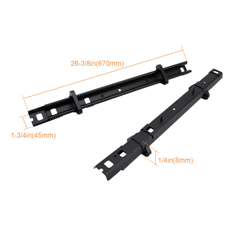 2Pcs Seat Bracket Floor Track Bracket For 2015-2023 Ford Transit 2 Person Bench Seat
