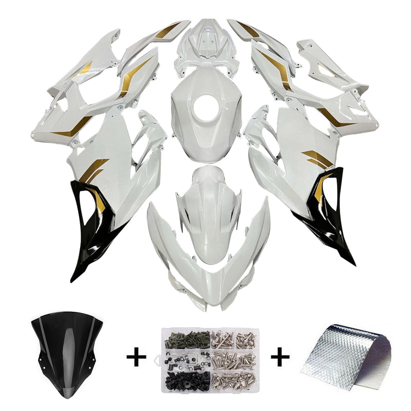 Injection Fairing Kit Bodywork Plastic ABS fit For Kawasaki EX400 Ninja400 2018-2024