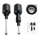 Crash Bobbin Protector Slider Aluminum Black For Kawasaki Z650 Ninja 650 17-23