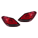 2019-2021 Mercedes Benz W205 Facelift C63 AMG S Base Left+Right LED Rear Tail Light Brake Lamp 059067103 2059067203