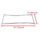 Left Side) Fit Kenmore AP6027227 W10830048 Refrigerator French Door Gasket (Gray