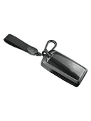 Aluminum Alloy TPU Black Car Key Case Cover With Buckle For Mazda CX-4 CX-5