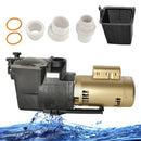 W3SP2607X10 Super Pump 1 HP Single Speed Pool Pump 230V