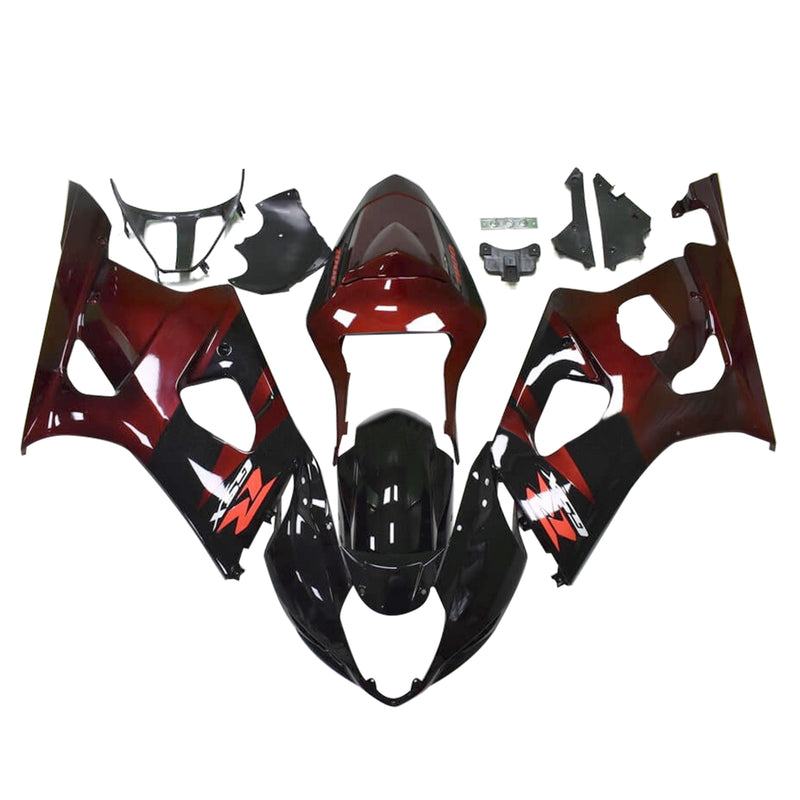 Amotopart Suzuki GSXR1000 2003-2004 K3 Fairing Kit Bodywork Plastic ABS