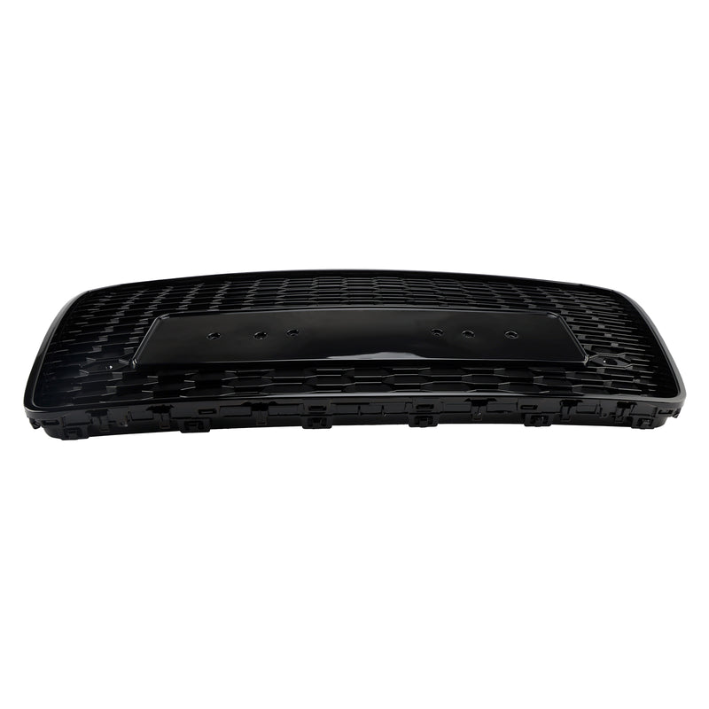 RS8 Style Front Bumper Grille Honeycomb Grill Fit Audi A8 S8 2015-2017 Black