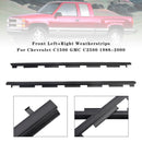 Front Left+Right Weatherstrips For Chevrolet C1500 GMC C2500 1988-2000
