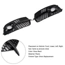 Front Bumper Fog Light Grill Grille Fit Audi Q5 S-Line SQ5 2013-2017 Black