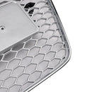 RS5 Style Honeycomb Front Bumper Grille Grill Fit Audi A5 S5 B8.5 2013-2016
