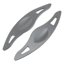 Steering Wheel Paddle Shifter Extension For Honda FIT VEZEL HRV Aluminium Grey