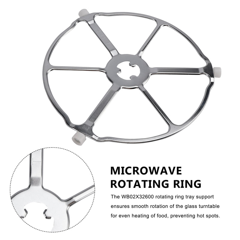 WB02X32600 WB06X10651 for GE Microwave Oven ROLLER RING TRAY SUPPORT