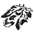 Injection Fairing Kit Plastic Fit for Kawasaki Ninja 650 EX650 2012-2016 Gloss Black
