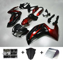 Injection Fairing Kit Plastic Fit for Kawasaki Ninja 650 EX650 2012-2016 Red Black