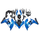 Injection Fairing Kit Plastic Fit for Kawasaki Ninja 650 EX650 2017-2019 Blue