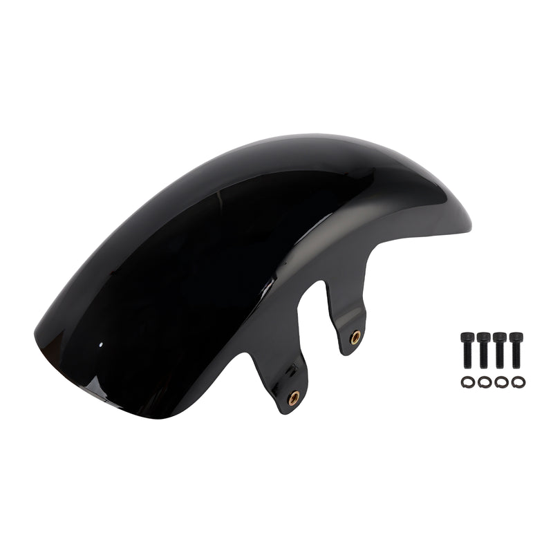 Front Fender Mudguard Fairing For Touring CVO Road Glide / Street Glide 23-25 Black