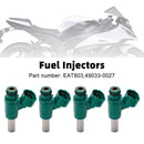 4PCS EAT803 Fuel Injector Fits 49033-0027 For Kawasaki Ninja ZX10R ZX1000 2011-2017