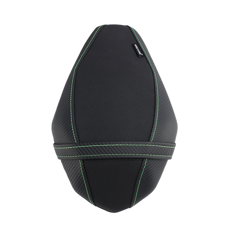 Rear Passenger Seat Cushion Pu Pillion Flat Green For Kawasaki Zx-10R/Rr 21-23 Green