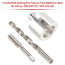 Crankshaft Drilling Pin Fixture Tool Balancer Bolt for Chevy 230 283 327